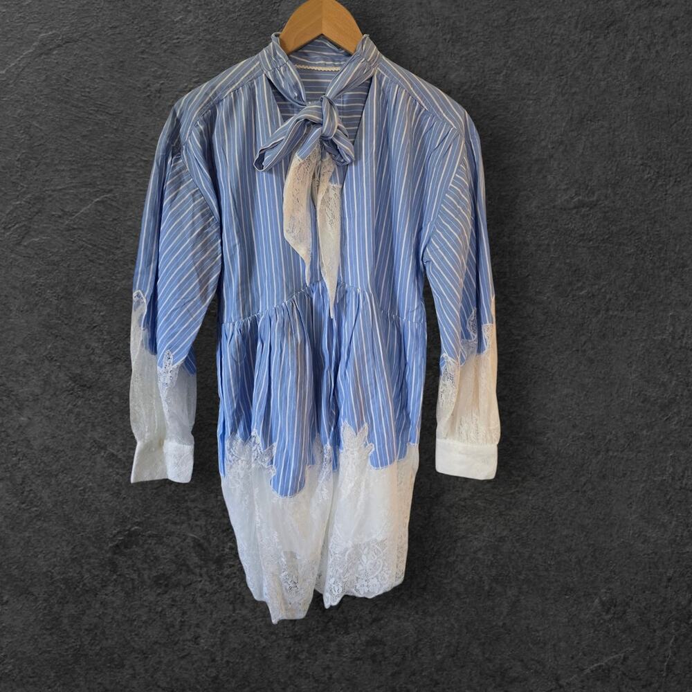 Anthropologie Maeve Mini Shirt Dress - New Size 14 - Picture 5 of 5